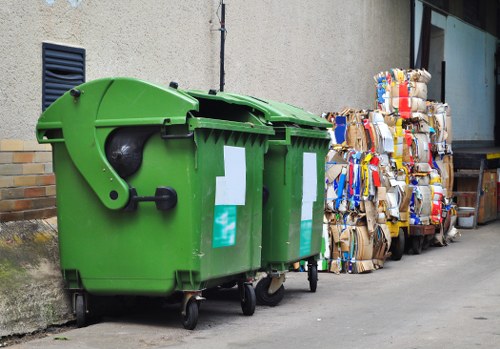 Garden waste removal process in South West London